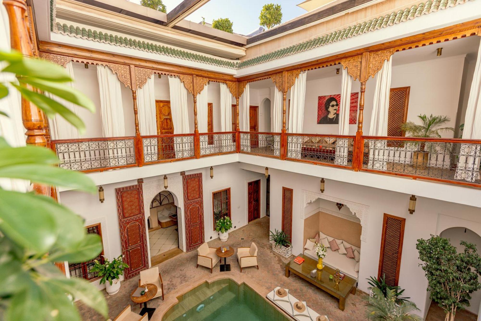 Riad Luciano Hotel And Spa Marrákes Kültér fotó